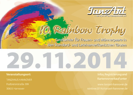 Ank&uuml;ndigung Rainbow Trophy 2014